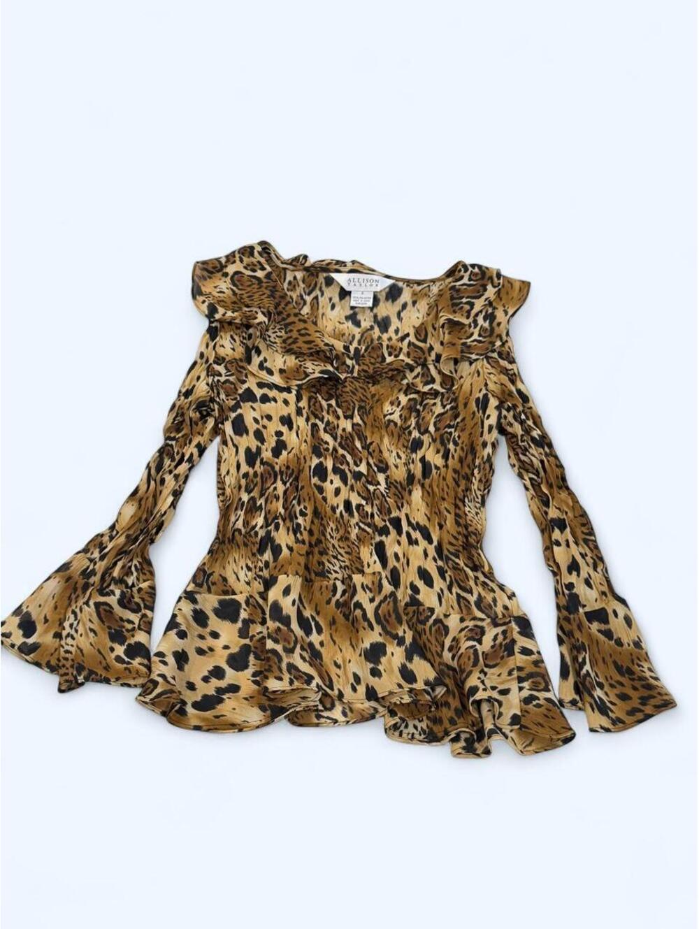 Allison Taylor Women's Brown and Multi Blous